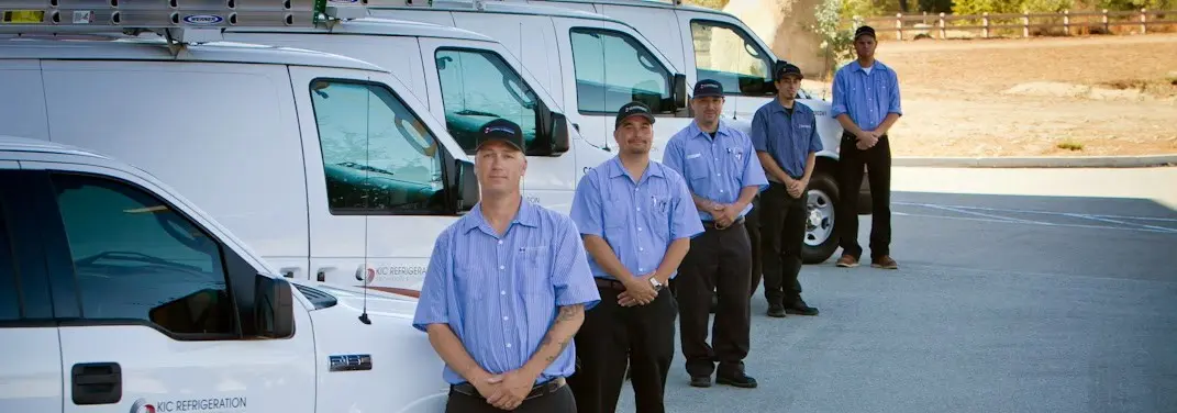 KIC Refrigeration crew ready for Mini Split Repair jobs across McSwain
